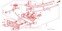CONTROLLO RISCALDATORE per Honda CIVIC DX 4 Porte 4 velocità automatico 1988