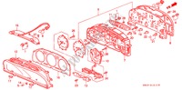 COMPONENTI INDICATORE(NS) per Honda ACCORD DX 4 Porte 5 velocità manuale 1992