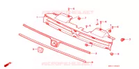 GRIGLIA ANTERIORE(2) per Honda ACCORD DX 4 Porte 5 velocità manuale 1992
