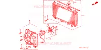 RADIATORE(TOYO) per Honda ACCORD DX 4 Porte 5 velocità manuale 1992