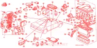 SCATOLA FUSO/RELE per Honda ACCORD DX 4 Porte 5 velocità manuale 1992