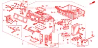 UNITA RISCALDATORE per Honda ACCORD DX 4 Porte 5 velocità manuale 1992