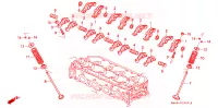 VALVOLA/BRACCIO OSCILLANTE per Honda ACCORD DX 4 Porte 5 velocità manuale 1992