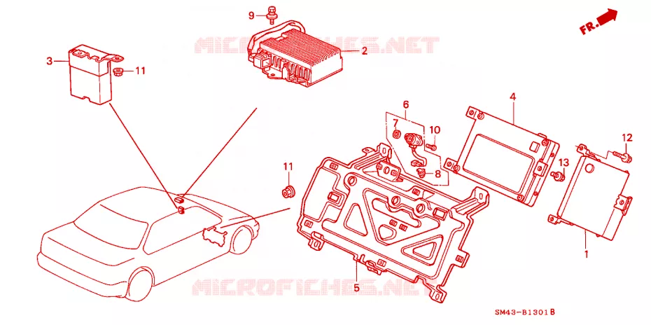 UNITA DI CONTROLLO Honda  ACCORD 1992 DX 5 velocità manuale 