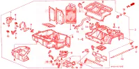 UNITA RISCALDATORE per Honda ACCORD COUPE LX 2 Porte 4 velocità automatico 1996