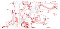 ARIA CONDIZIONATA (TUBI/CONDOTTI) (2.0L) per Honda CIVIC SI     SUMMER TIRE 4 Porte 6 velocità manuale 2007