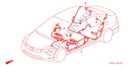 BARDATURA FILO(3) per Honda CIVIC EX 4 Porte 5 velocità manuale 2007