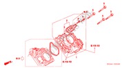 CORPO VALVOLA IMMISSIONE(1.8L) per Honda CIVIC EX 4 Porte 5 velocità manuale 2007