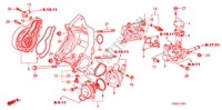 POMPA ACQUA(2.0L) per Honda CIVIC SI     SUMMER TIRE 4 Porte 6 velocità manuale 2007