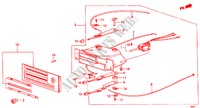 CONTROLLO RISCALDATORE per Honda ACTY VAN DX PANEL VAN 5 Porte 5 velocità manuale 1987