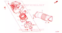 SOFFIATORE RISCALDATORE per Honda QUINTET EX 5 Porte 5 velocità manuale 1983