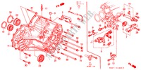 ALLOGGIO TRASMISSIONE(2) per Honda CIVIC COUPE 1.6SIR 2 Porte 4 velocità automatico 2000