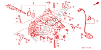 ALLOGGIO TRASMISSIONE (DOHC) per Honda CIVIC COUPE VTI-R 2 Porte 5 velocità manuale 2000