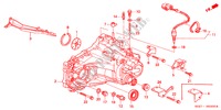 ALLOGGIO TRASMISSIONE (SOHC) per Honda CIVIC COUPE 1.6ISR 2 Porte 5 velocità manuale 2000