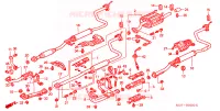 CONDOTTO SCARICO per Honda CIVIC COUPE 1.6 ILS 2 Porte 5 velocità manuale 2000