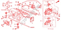 CORPO VALVOLA IMMISSIONE(SOHC VTEC) per Honda CIVIC COUPE 1.6ISR 2 Porte 4 velocità automatico 2000