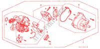 DISTRIBUTORE(HITACHI) per Honda CIVIC COUPE EX 2 Porte 5 velocità manuale 2000