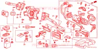 INTERRUTTORE COMBINAZIONE(RH) per Honda CIVIC COUPE 1.6 ILS 2 Porte 5 velocità manuale 2000