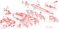 MOLTEPLICE ASPIRAZIONE (DOHC VTEC) per Honda CIVIC COUPE 1.6VTI 2 Porte 5 velocità manuale 2000
