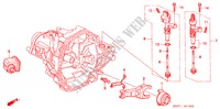 RILASCIA INNESTO(DOHC) per Honda CIVIC COUPE 1.6VTI 2 Porte 5 velocità manuale 2000