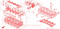 TESTATA(SOHC VTEC) per Honda CIVIC COUPE EX 2 Porte 5 velocità manuale 2000