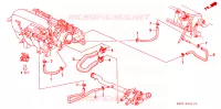 TUBO ACQUA(SOHC VTEC) (MT) per Honda CIVIC COUPE EX 2 Porte 5 velocità manuale 2000