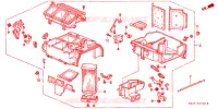UNITA RISCALDATORE(LH) per Honda CIVIC COUPE EX 2 Porte 5 velocità manuale 2000