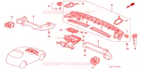 CONDOTTO RISCALDATORE(RH) per Honda CIVIC 1.4 I 3 Porte 4 velocità automatico 1997