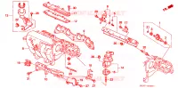MOLTEPLICE ASPIRAZIONE (SOHC VTEC) per Honda CIVIC 1.5 I 3 Porte 4 velocità automatico 1999