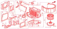 SOFFIATORE RISCALDATORE(LH) per Honda CIVIC 1.5 I 3 Porte 4 velocità automatico 1999