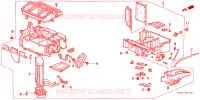 UNITA RISCALDATORE(RH) per Honda CIVIC 1.4 I 3 Porte 4 velocità automatico 1997