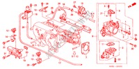 CORPO VALVOLA IMMISSIONE(SOHC VTEC) per Honda CIVIC 1.5I 3 Porte 5 velocità manuale 2000