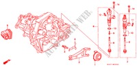 RILASCIA INNESTO(SOHC) per Honda CIVIC 1.4IS 3 Porte 5 velocità manuale 2000