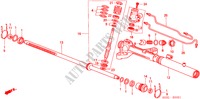 SCATOLA INGRANAGGIO P.S. COMPONENTI(RH) per Honda CIVIC 1.4I 3 Porte 5 velocità manuale 2000