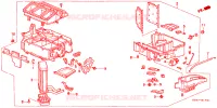 UNITA RISCALDATORE(RH) per Honda CIVIC 1.4 I 3 Porte 4 velocità automatico 2000