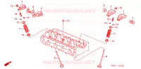 VALVOLA/BRACCIO OSCILLANTE(SOHC) per Honda CIVIC 1.4 I 3 Porte 4 velocità automatico 2000