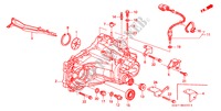 ALLOGGIO TRASMISSIONE (SOHC) per Honda CIVIC 1.5ILS 4 Porte 5 velocità manuale 2000
