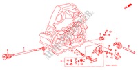 ASTA CAMBIO/SOSTEGNO CAMBIO (DOHC) per Honda CIVIC 1.6VTI 4 Porte 5 velocità manuale 1997