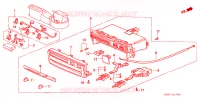 CONTROLLO RISCALDATORE(LH) per Honda CIVIC 1.4 IS 4 Porte 5 velocità manuale 1999