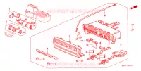CONTROLLO RISCALDATORE(RH) per Honda CIVIC 1.6 VTI 4 Porte 5 velocità manuale 2000