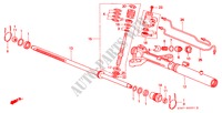 SCATOLA INGRANAGGIO P.S.(RH) per Honda CIVIC 1.6VTI 4 Porte 5 velocità manuale 2000