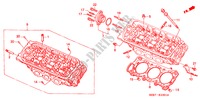 TESTA CILINDRO POSTERIORE per Honda ODYSSEY EXI 5 Porte 4 velocità automatico 2000