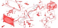 ARIA CONDIZIONATA (TUBI/CONDOTTI)(RH) per Honda CR-V RVSI 5 Porte 5 velocità manuale 2000