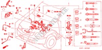 BARDATURA FILO MOTORE(LH) per Honda CR-V RVSI 5 Porte 5 velocità manuale 2000