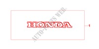 GOLD EMBLEM per Honda CR-V BASE 5 Porte 4 velocità automatico 2000