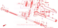SCATOLA INGRANAGGIO P.S.(RH) per Honda CRV RVI 5 Porte 5 velocità manuale 2000