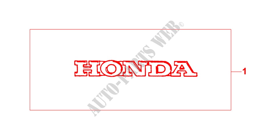 GOLD EMBLEM per Honda CR-V BASE 5 Porte 5 velocità manuale 2000