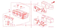 CONTROLLO RISCALDATORE per Honda CRV RVI 5 Porte 5 velocità manuale 2001