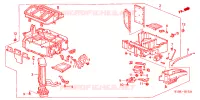 UNITA RISCALDATORE(RH) per Honda CRV RVI 5 Porte 5 velocità manuale 2001
