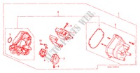 DISTRIBUTORE (LUCAS AUTOMOTIVE LTD.) per Honda ACCORD 2.0ILS 4 Porte 5 velocità manuale 1999